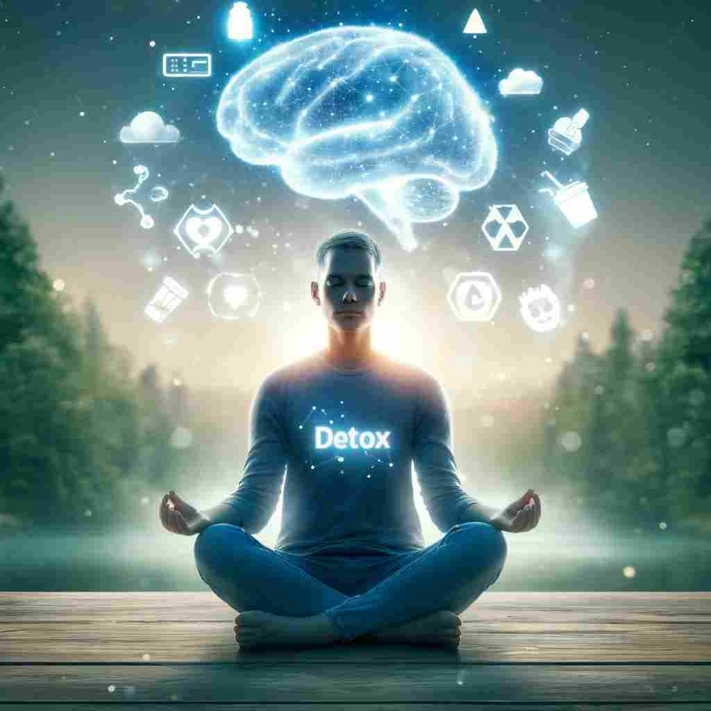 सोशल मीडिया एडिक्शन से बचने के लिए डिजिटल मिनिमलिज्म अपनाते हुए एक इंसान