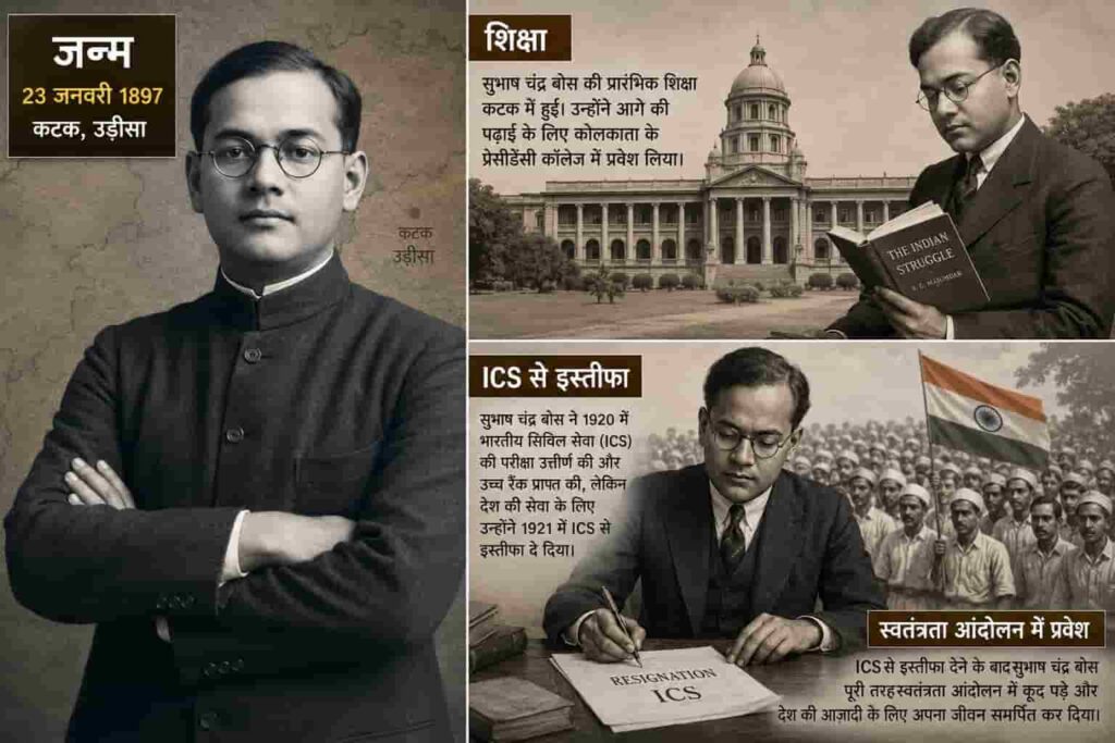 नेताजी का जीवन, संघर्ष और स्वतंत्रता आंदोलन